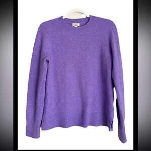 J.CREW Women’s Lilac Crewneck Pullover Sweater Sz S